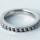Fidget Ring for Anxiety & ADHD | ULTRA THIN Motion Ring – Stainless Steel Spinner Ring with Beads